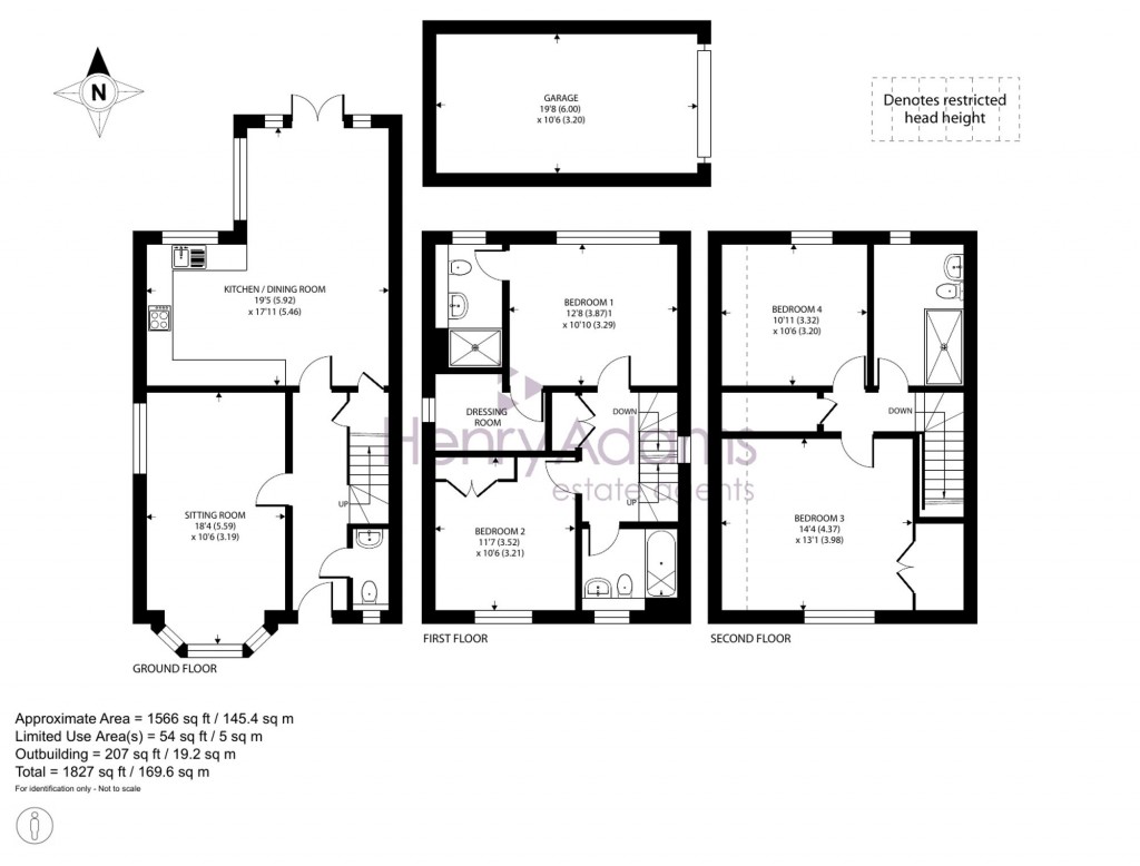 Floorplans For Heron Close, Chichester, PO20