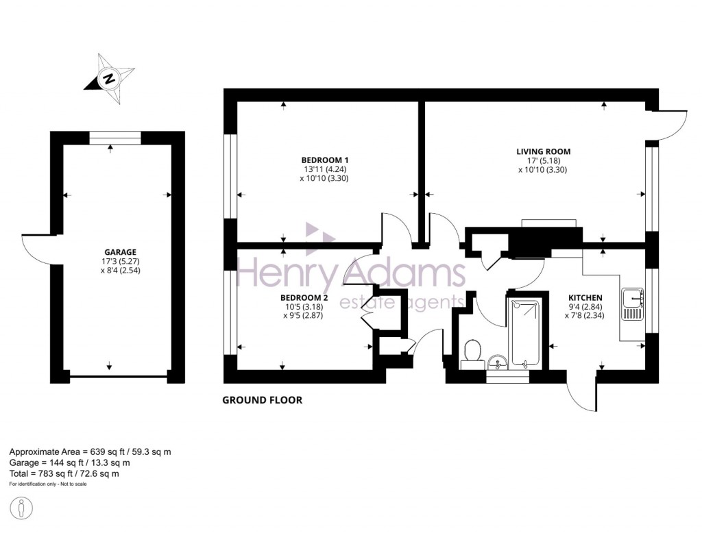 Floorplans For Wellington Gardens, Selsey, PO20