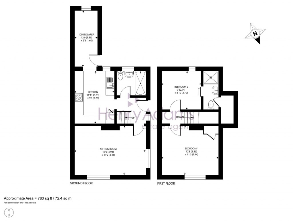 Floorplans For Farne Lane, Birdham, PO20