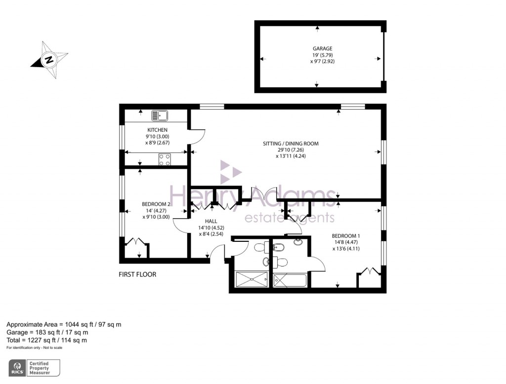 Floorplans For The Street, Walberton, BN18