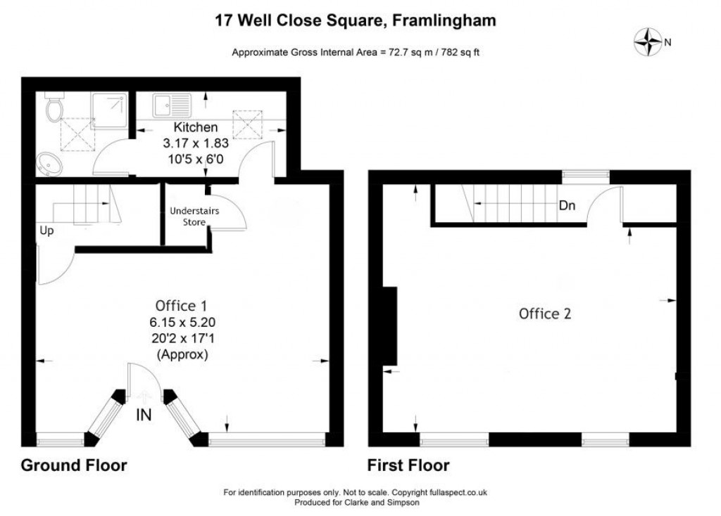 Floorplans For Well Close Square, Framlingham, Suffolk