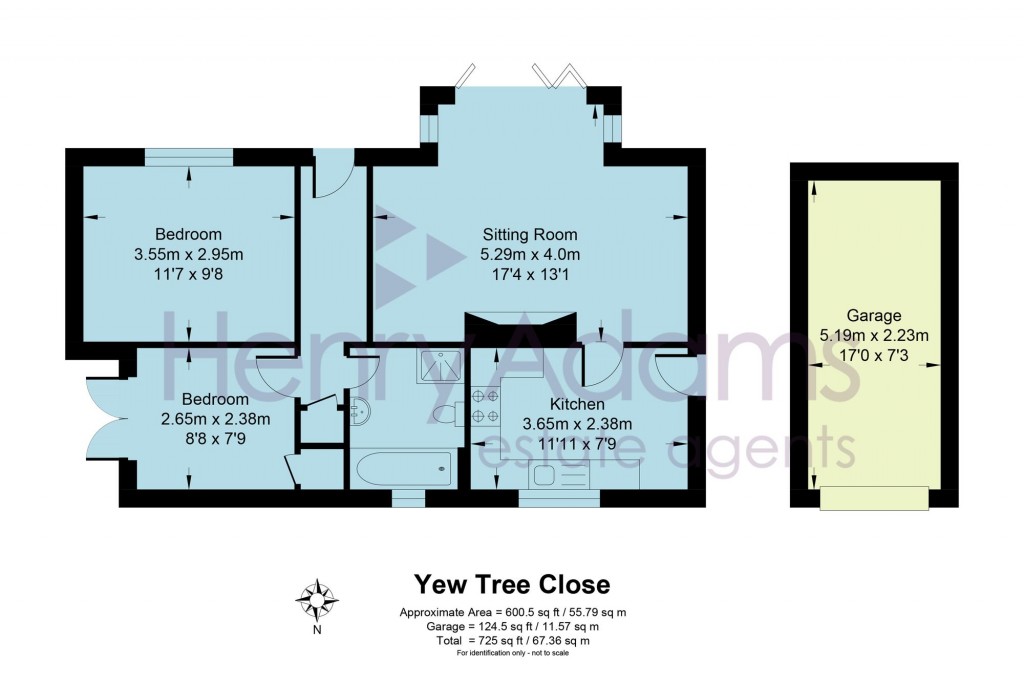 Floorplans For Yew Tree Close, Cowfold, RH13