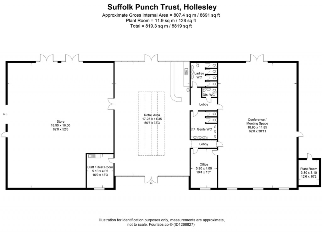 Floorplans For Hollesley, Nr Woodbridge, Suffolk