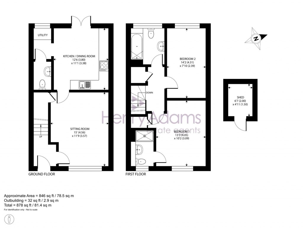 Floorplans For Nine Acres, West Broyle, PO19