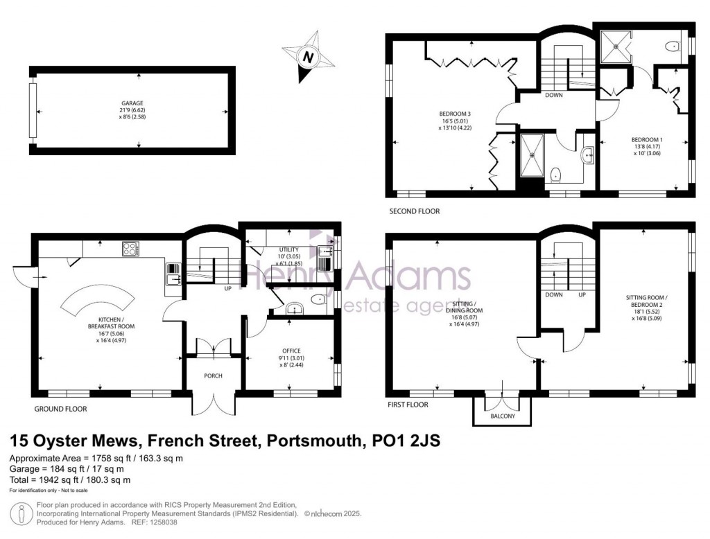 Floorplans For French Street, Portsmouth, PO1