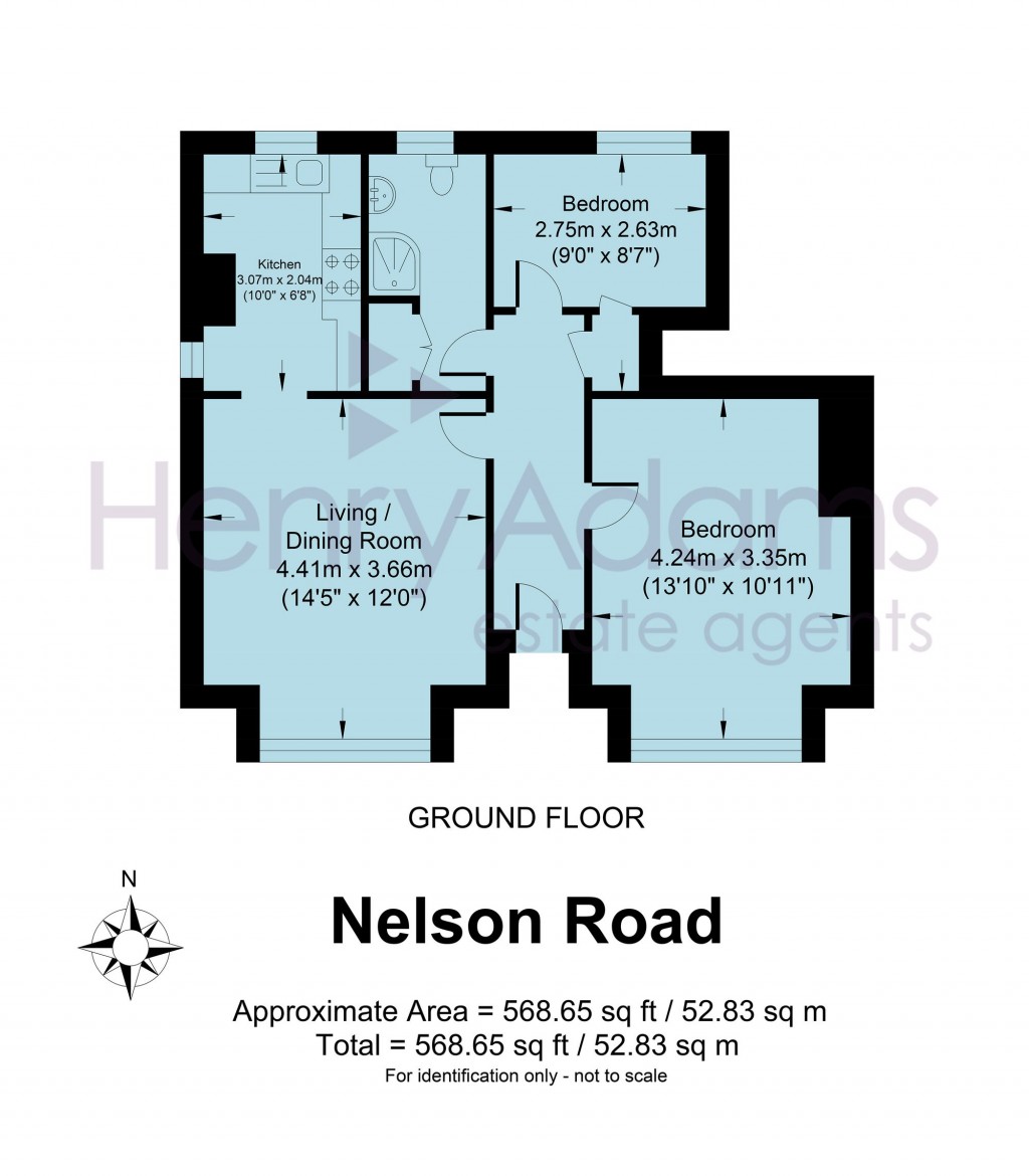 Floorplans For Nelson Road, Horsham, RH12