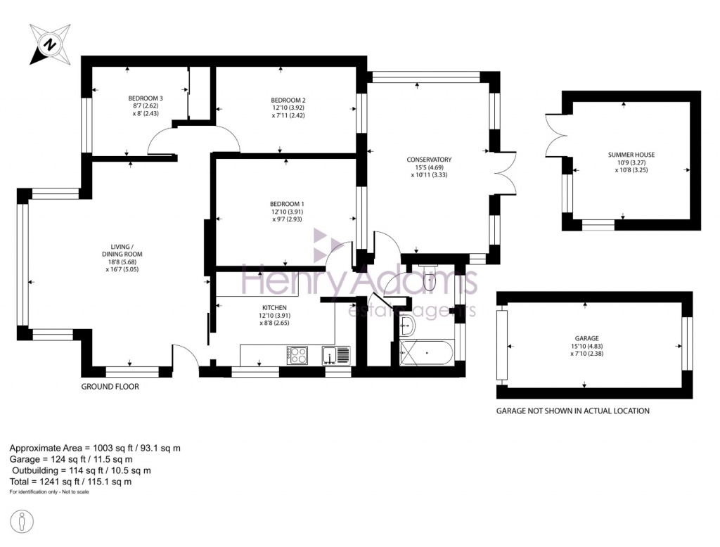Floorplans For Chichester Way, Selsey, PO20