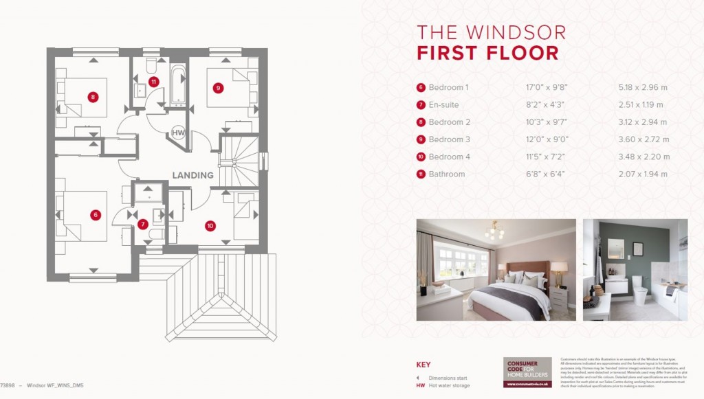Floorplans For Bartons Road, Havant, PO9