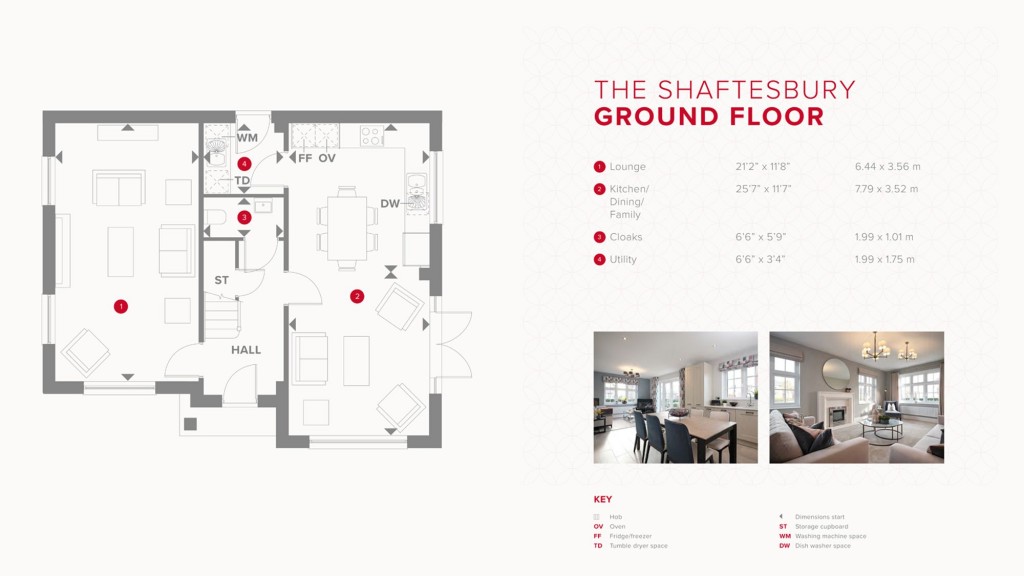 Floorplans For Graylingwell Drive, Chichester, PO19
