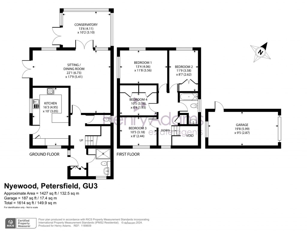 Floorplans For Nyewood, Petersfield, GU31
