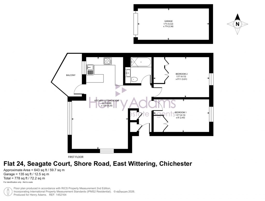 Floorplans For Shore Road, East Wittering, PO20