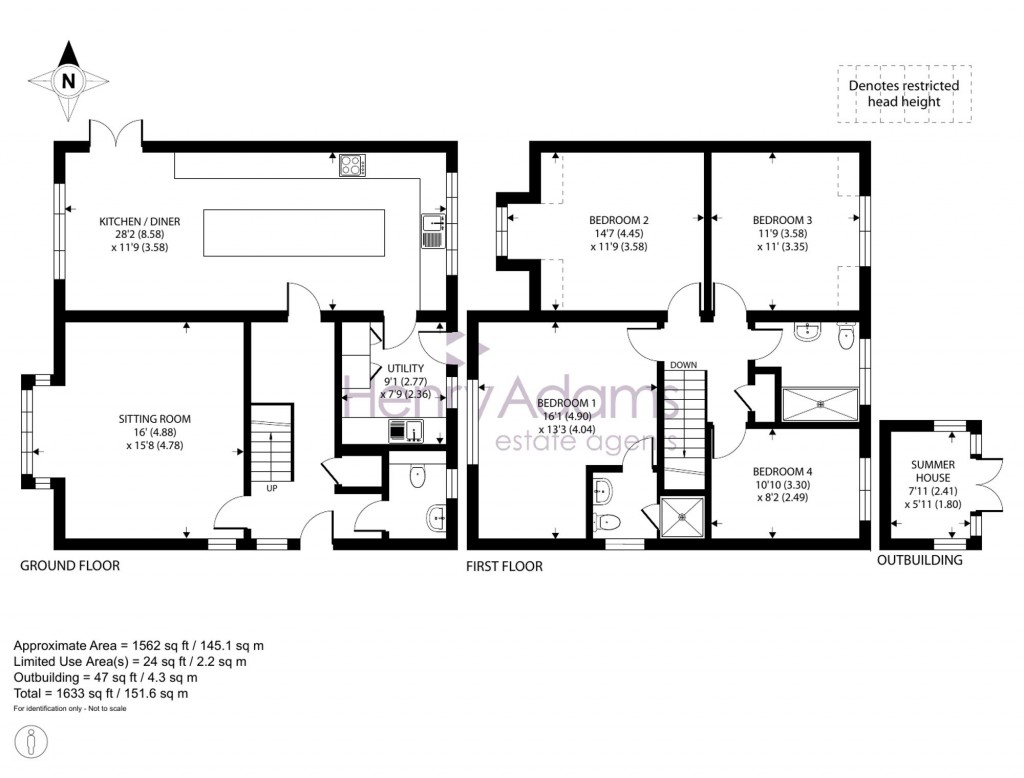 Floorplans For Swan Close, Ashington, RH20