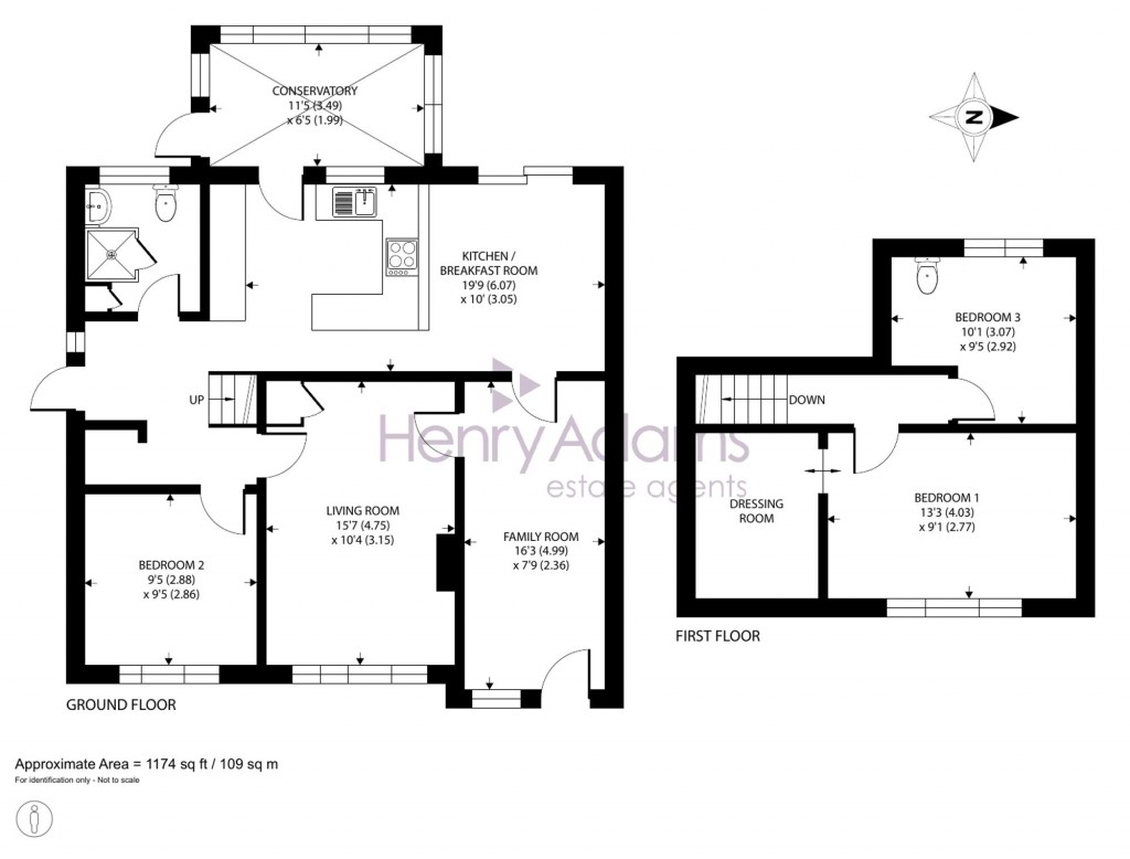 Floorplans For Gill Way, Selsey, PO20