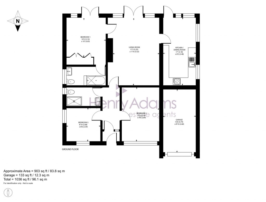 Floorplans For Green Lane, Selsey, PO20