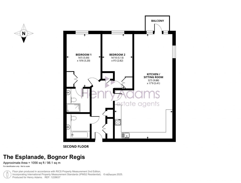 Floorplans For The Esplanade, Compass Point The Esplanade, PO21