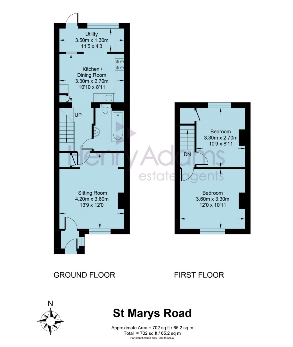 Floorplans For St. Marys Road, Burgess Hill, RH15
