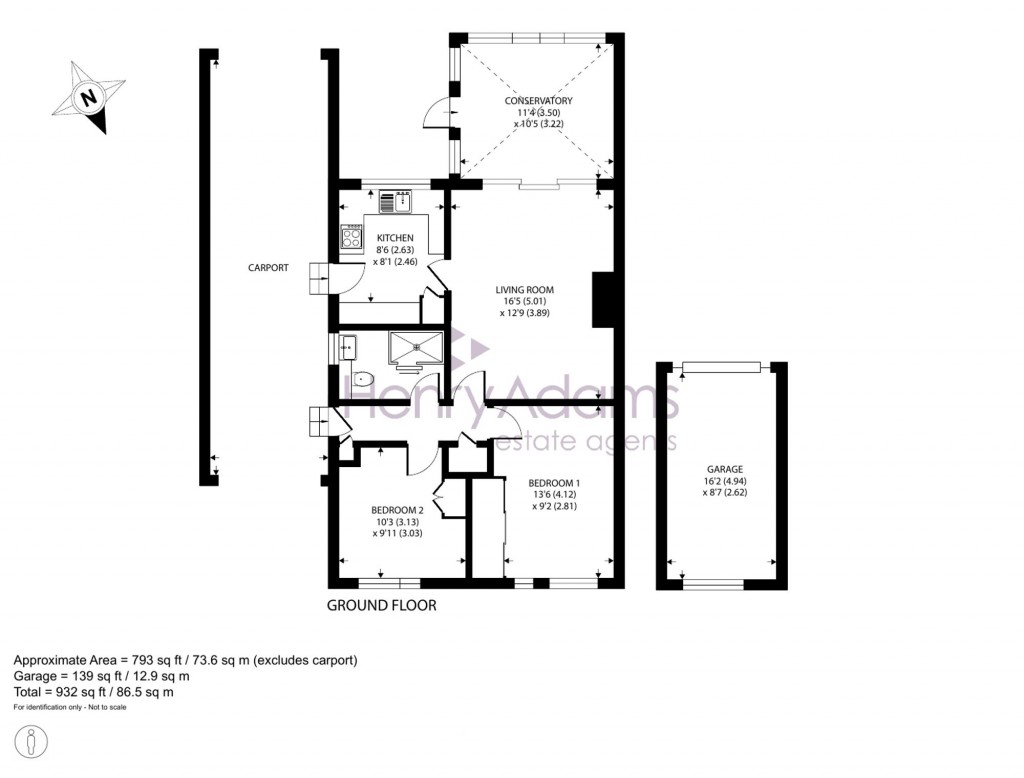 Floorplans For Drift Road, Selsey, PO20