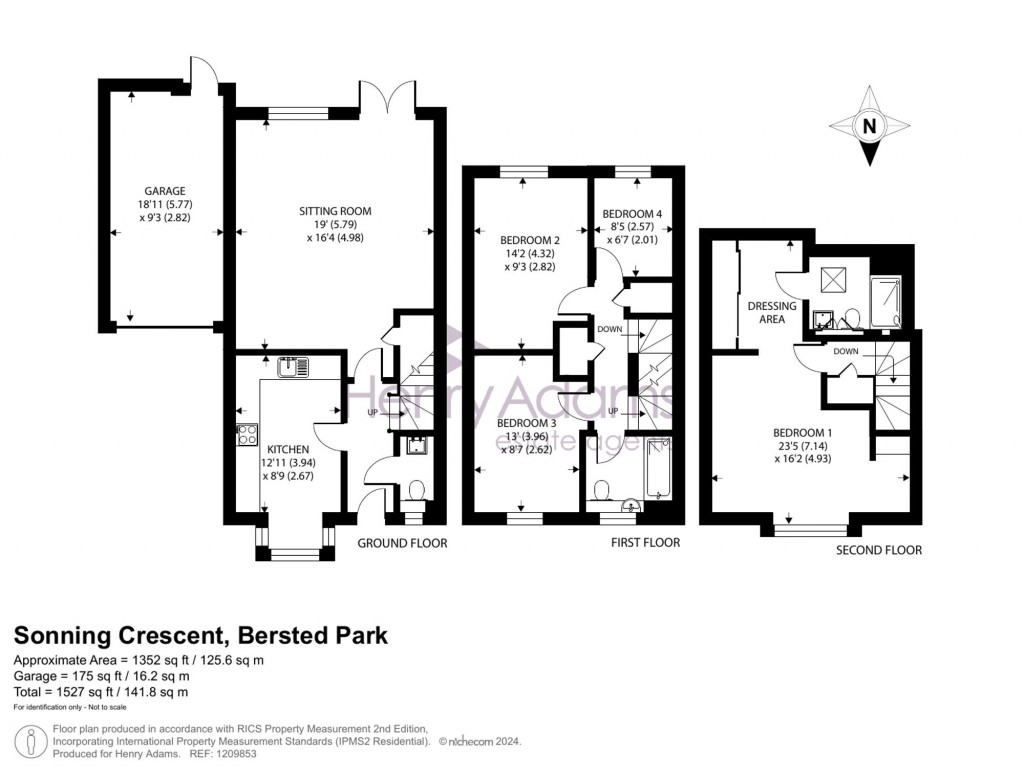 Floorplans For Sonning Crescent, Bersted Park, PO21