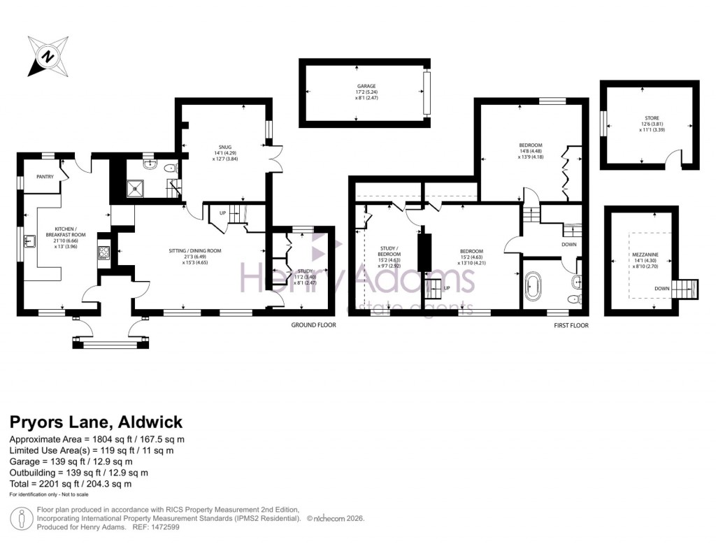 Floorplans For 15 Pryors Lane, Aldwick, PO21