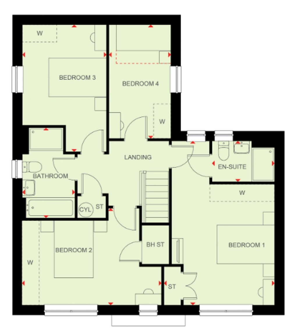 Floorplans For Dahlia Grove, North Bersted, PO21