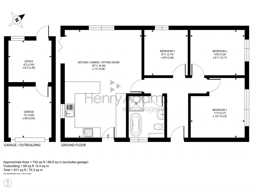 Floorplans For Seafields, Bracklesham Bay, PO20