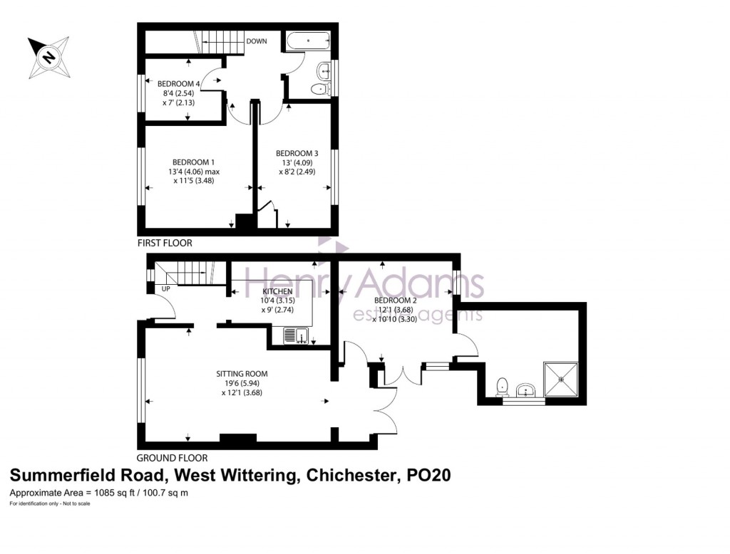 Floorplans For Summerfield Road, West Wittering, PO20