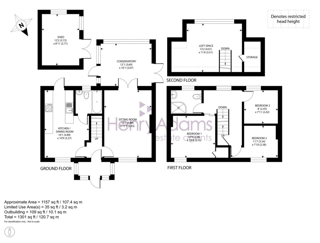 Floorplans For Highfield Road, Petersfield, GU32