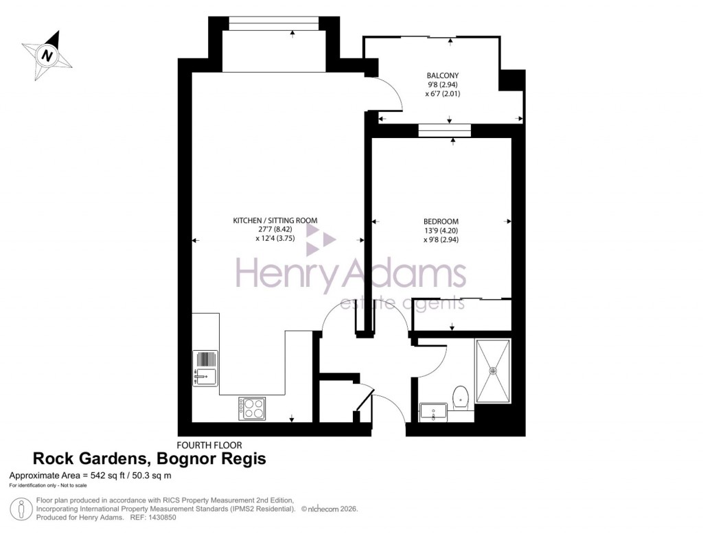 Floorplans For Rock Gardens, Bognor Regis, PO21