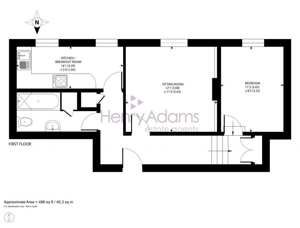 Floorplans For The Hornet, Chichester, PO19