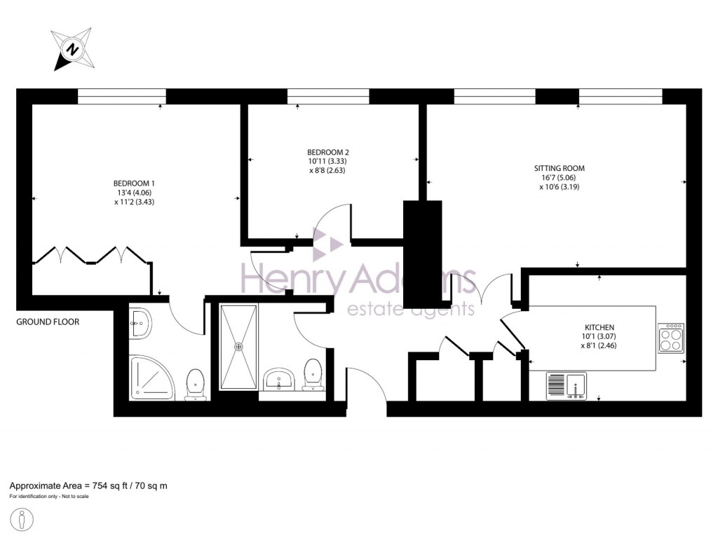 Floorplans For King George Gardens, Forbes Place King George Gardens, PO19
