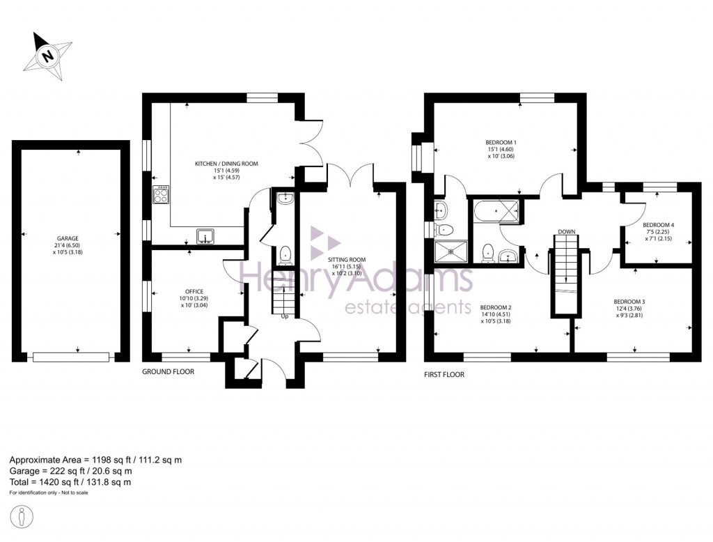 Floorplans For Sanders Gate, Storrington, RH20