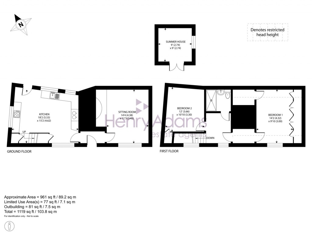 Floorplans For Church Street, Amberley, BN18
