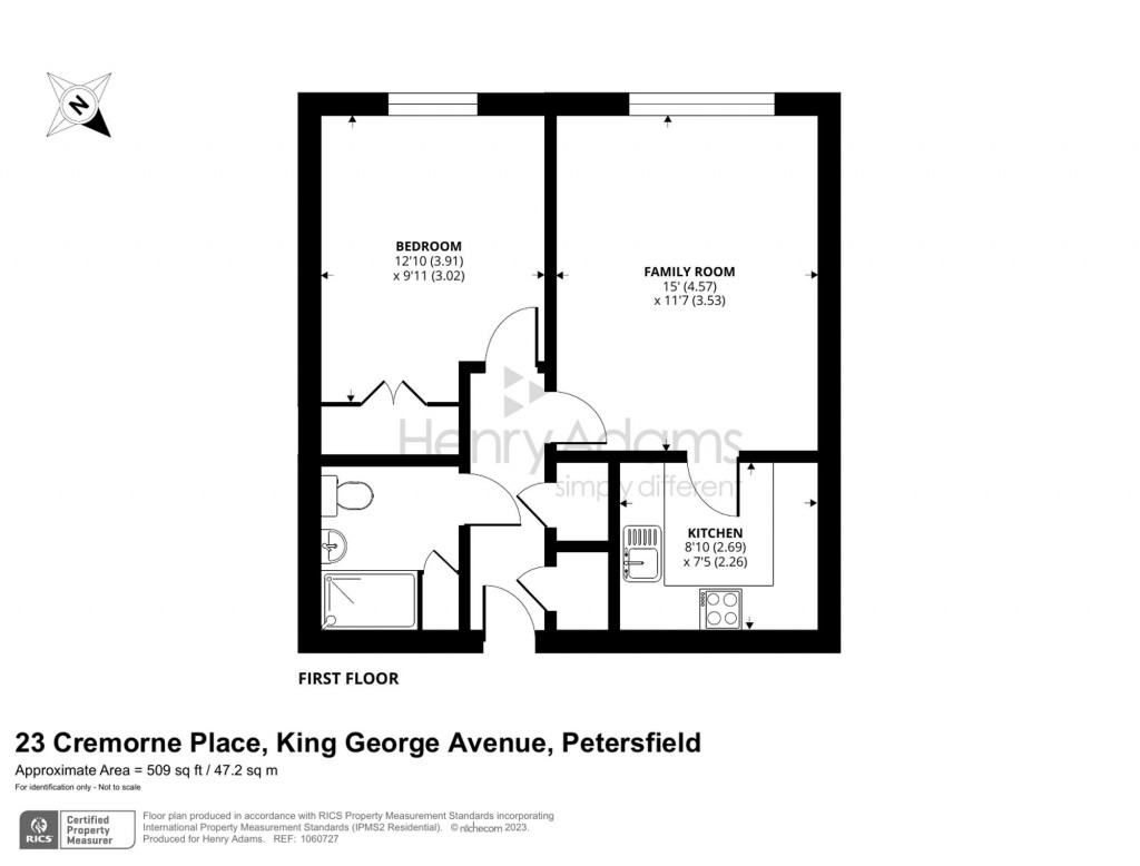 Floorplans For King George Avenue, Petersfield, GU32