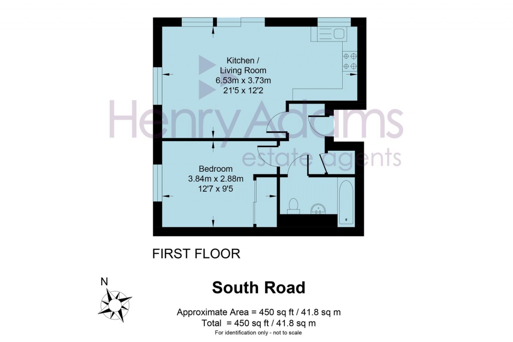 Floorplans For South Road, Park Side Apartments, RH16