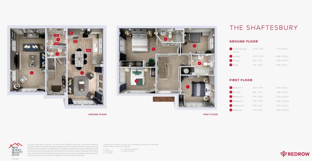Floorplans For Harbour Views, Bartons Road, PO9
