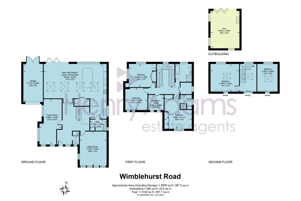 Floorplans For Wimblehurst Road, Horsham, RH12