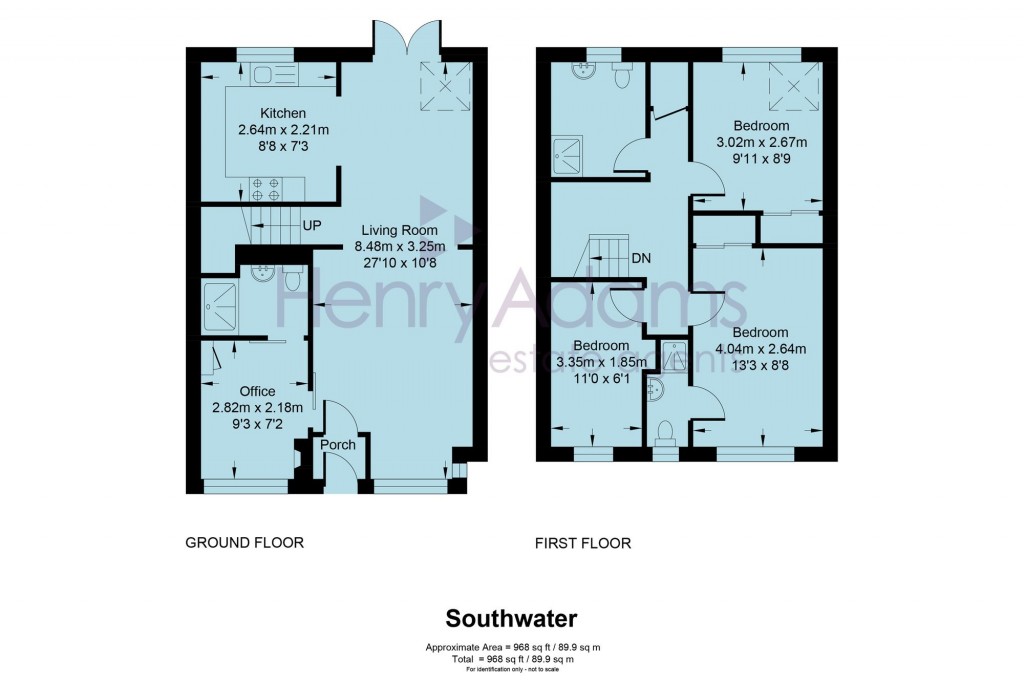 Floorplans For Bakers Close, Southwater, RH13