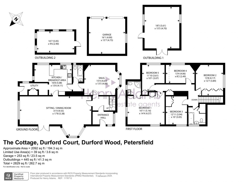 Floorplans For Durford Wood, Durford Court, GU31