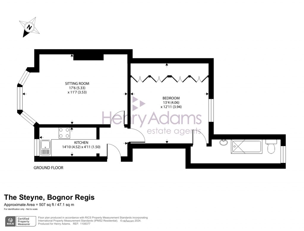 Floorplans For The Steyne, Thorneycroft, PO21