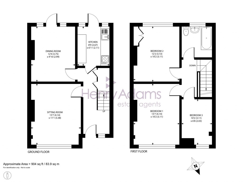 Floorplans For Aviemore Way, Beckenham, BR3