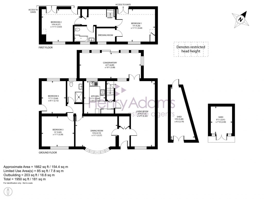Floorplans For East Beach Road, Selsey, PO20