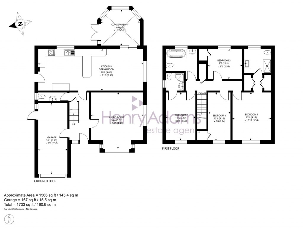 Floorplans For Paddock Lane, Selsey, PO20