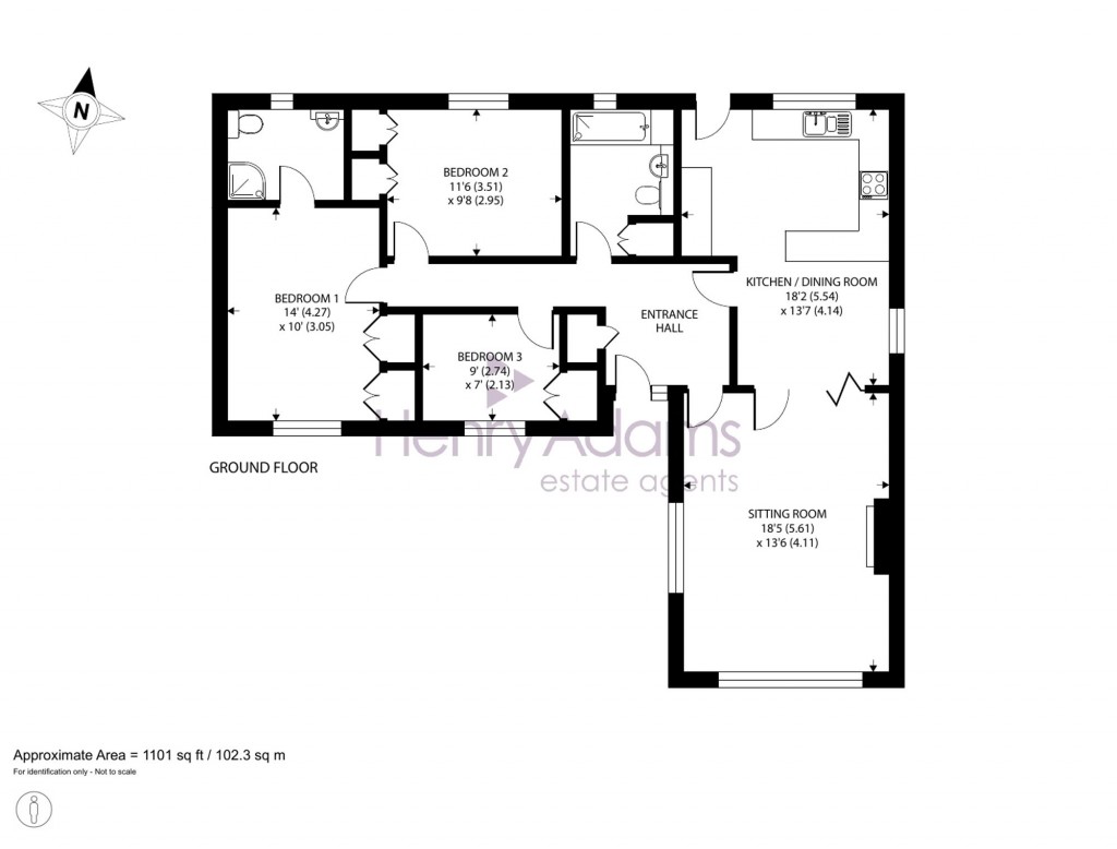 Floorplans For Tanglewood, Chichester, PO19