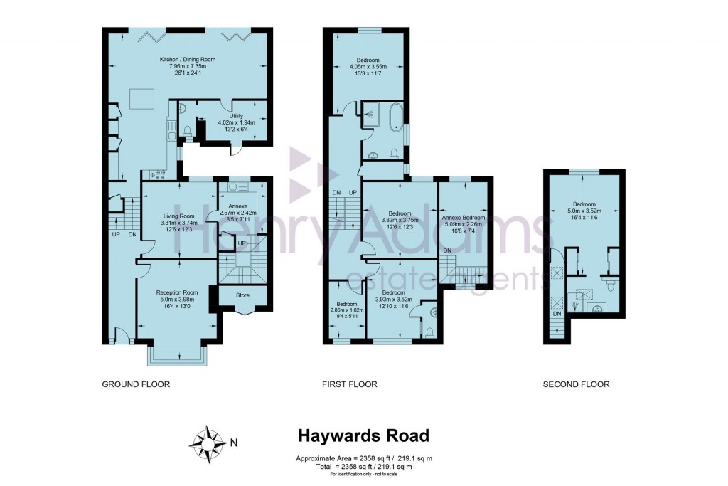 Floorplans For Haywards Road, Haywards Heath, RH16