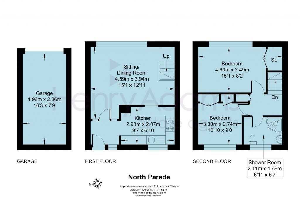 Floorplans For North Parade, Horsham, RH12