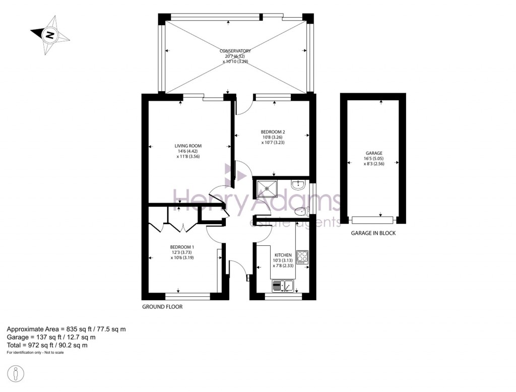 Floorplans For Gainsborough Drive, Selsey, PO20