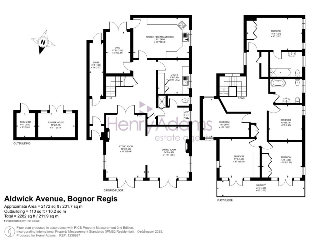 Floorplans For Aldwick Avenue, Aldwick, PO21