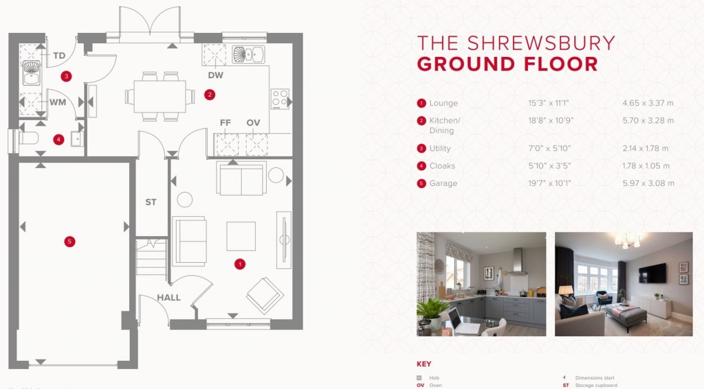 Floorplans For Bartons Road, Havant, PO9