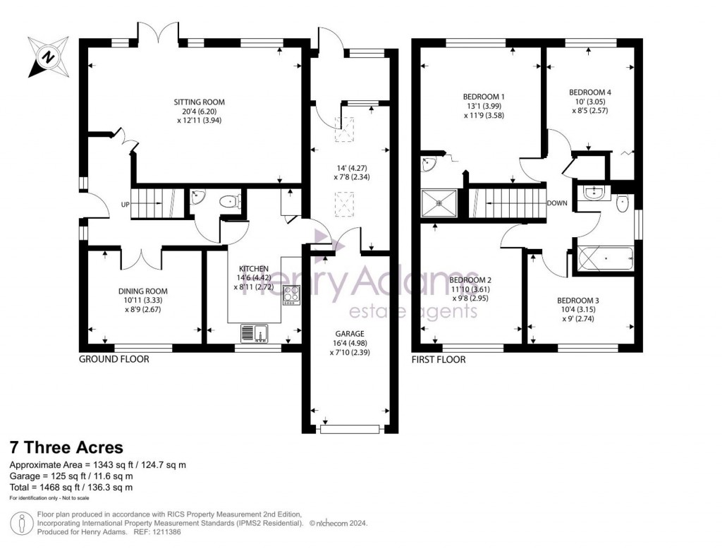 Floorplans For Three Acres, Denmead, PO7