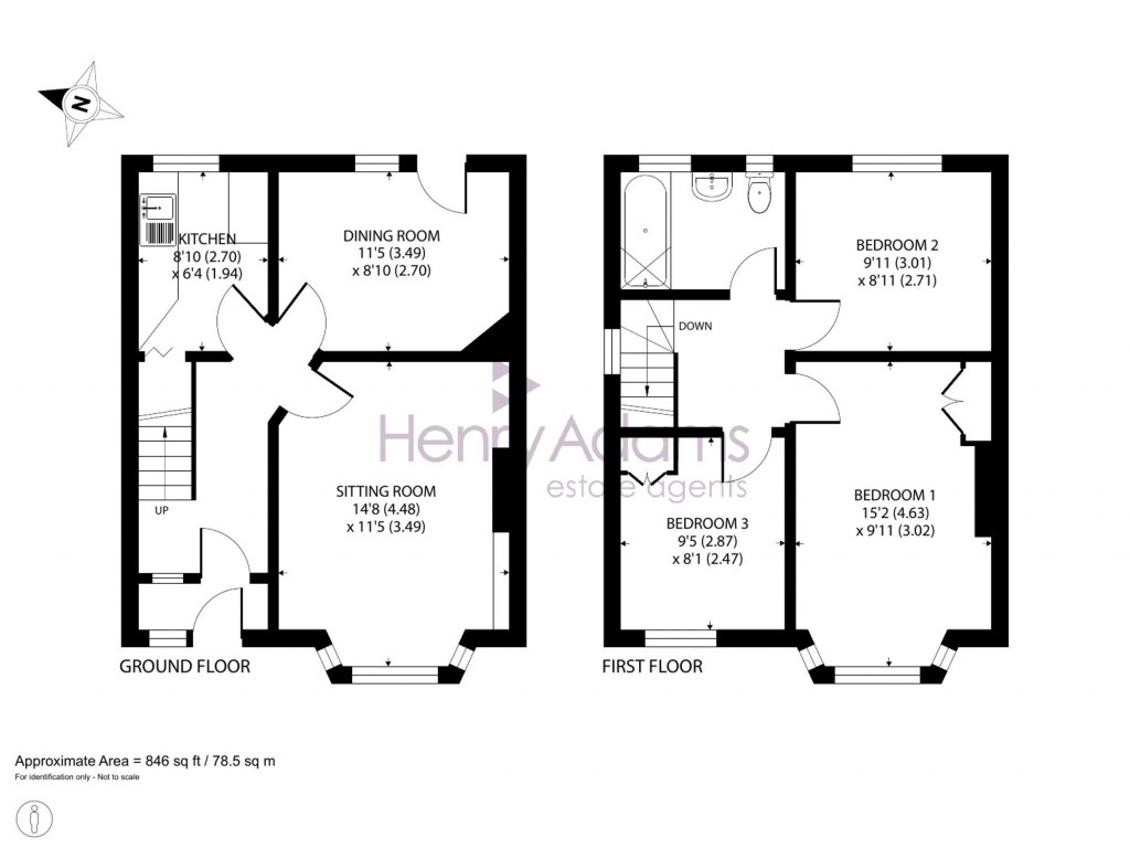 Floorplans For Alexandra Road, Chichester, PO19